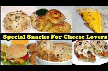 6 Cheesy Snack Recipes Collection   Simple Recipes With Cheese By Mirch Masala Fusion