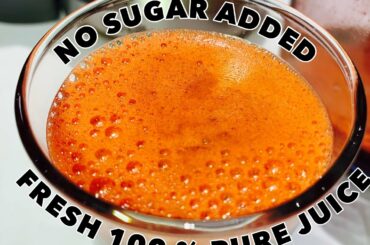 100% Pure Juice | No Sugar | Fruits & Veggie | Recipe by Homemade HD