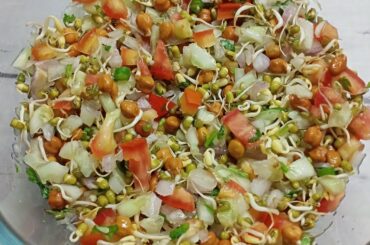 High Protein Recipe | Weight Loss recipe |  Healthy Recipe | Sprouts Salad | Ritika's Kitchen