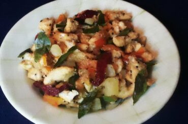 Potato Bread Stir Fry / Dinner Recipes / Stir Fry Recipes / Potato Recipes / Bread Recipes 1211