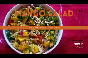 Healthy and Tasty Mango Salad recipe|| Mango Salsa || Tangy Mango salad || Best salad