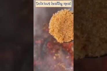 Healthy dinner meal- indian food spicy chicken curry #shorts #chickencurry #healthy #indianfood