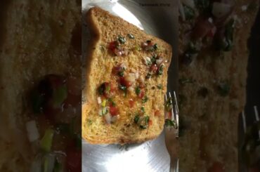 Healthy & Tasty 2mins Breakfast Recipe/ Salty French Toast (complete recipe in comment & description