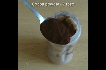 Healthy Ice Cream Recipe for Weight Loss - No Milk, No Sugar, No Cream | Creamy Choco Ice Cream