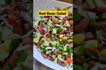 Red Bean Salad | Rajma Chaat Banane ka Tarika | Lobia Chat Tasty & Easy Chaat Recipe By Cook Food