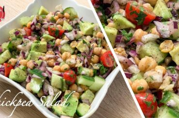 Chickpea Salad Recipe | High protein salad | Healthy Salad for weight loss