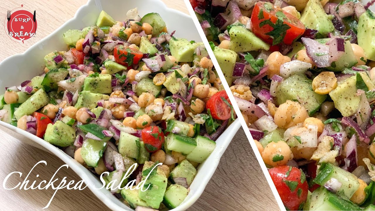 Chickpea Salad Recipe | High protein salad | Healthy Salad for weight loss Chickpea Salad Recipe | High protein salad | Healthy Salad for weight loss