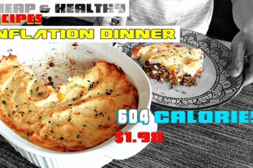 Cheap and Healthy Dinner with  This Shepherd's Pie/ Cottage Pie Recipe. Ground Beef Potatoes Recipes
