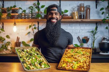 2 High Protein Sheet Pan Meals You’ll Have on Repeat | Easy Healthy Vegan Dinner Recipes