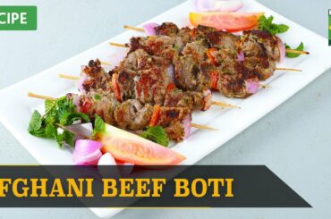 Afghani Beef Boti Recipe | Quick & Healthy Recipes | Masala TV