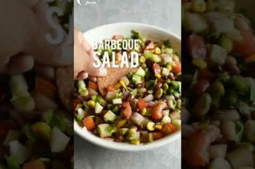 Healthy salad for weight loss | Restaurant style salad | High Protein salad #shortsyoutube #bbq