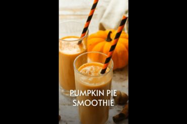 Pumpkin Pie smoothie | weight loss smoothies recipes| #shortvideos