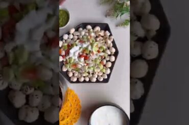 Makhana Chaat | Healthy Snack Recipes | Chahat Anand #Shorts