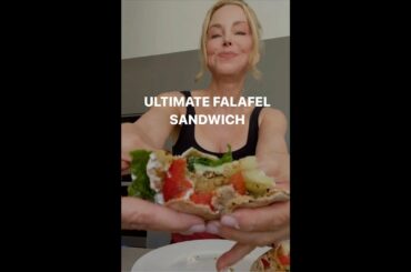 The Ultimate Falafel Sandwich | Plant-Based Diet for Optimal Healthy Aging | 50+