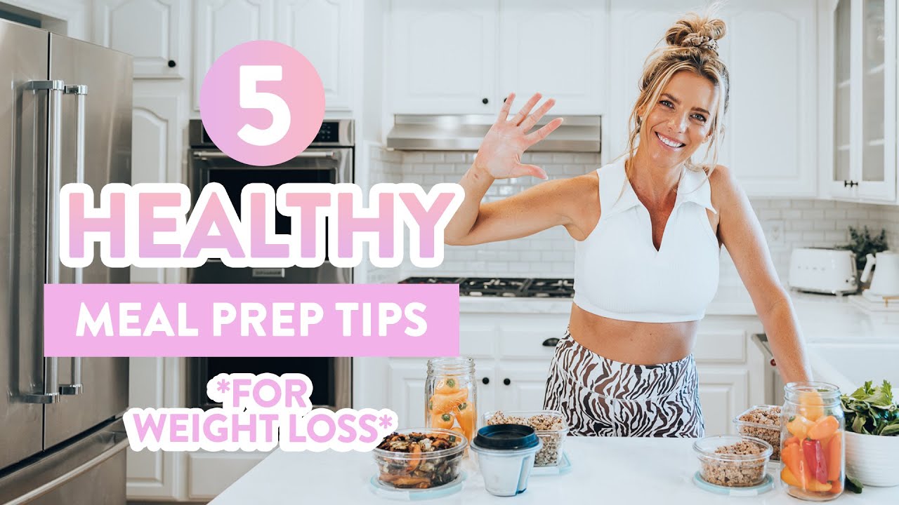 5 Healthy Meal Prep Tips for Weight Loss | SAVE money & time 5 Healthy Meal Prep Tips for Weight Loss | SAVE money & time