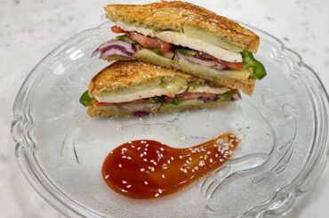 Healthy sandwich recipe | healthy breakfast ideas I weight loss | weight gain