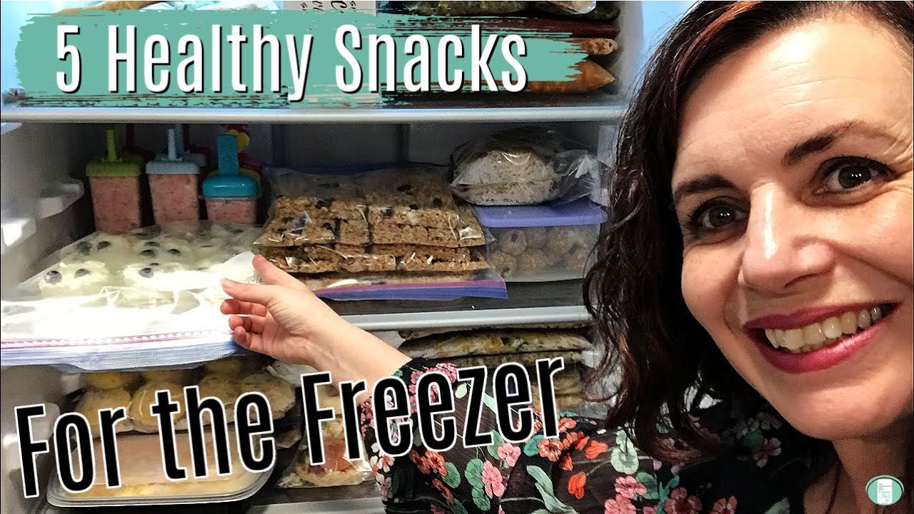 MAKE AHEAD Healthy Snacks for the Freezer MAKE AHEAD Healthy Snacks for the Freezer
