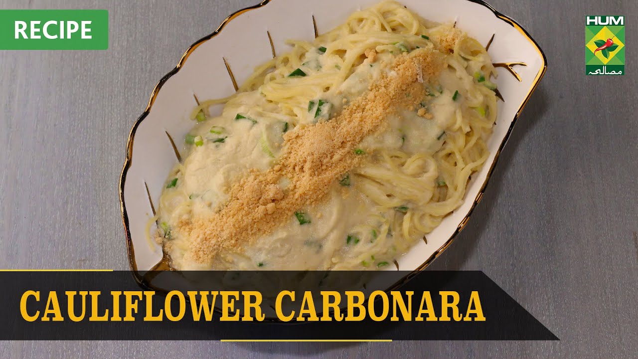 Cauliflower Carbonara Recipe | Quick & Healthy Recipes | Masala TV Cauliflower Carbonara Recipe | Quick & Healthy Recipes | Masala TV