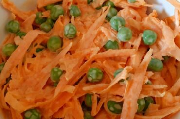 Quick Simple Nutritious Carrots Salad. Healthy Carrots Recipe