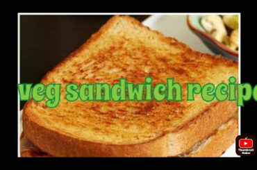 High Protein veg sandwich recipe |healthy sandwich for weight loss |street style cheese sandwich