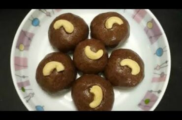 sivappu aval laddu/healthy snacks recipe