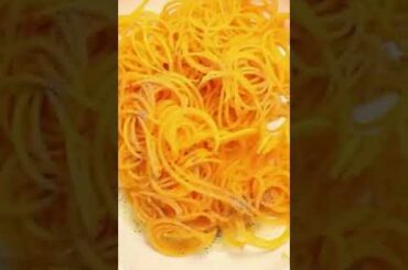 How to Make Butternut Squash Noodles || Another Healthy Recipe For You#shorts