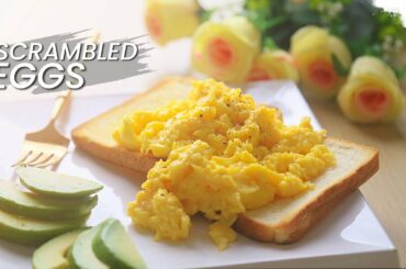 Scrambled Eggs | How to Make Perfect Scrambled Eggs | Breakfast Recipe | Fluffy Eggs
