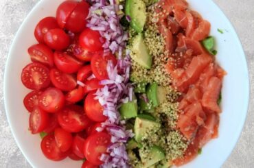 I've Never Tried So Tasty Salmon Salad | Easy Recipe & Healthy Salad!