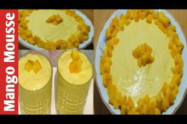 Mango Mousse Recipe Easy Mango Dessert in 10 minutes