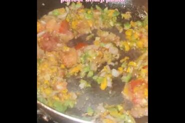 quick and easy healthy lunch box idea/paneer bhurji pasta recipe/instant breakfast #viral #short