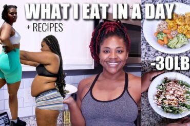 WHAT I EAT IN A DAY TO LOSE WEIGHT | HEALTHY MEAL IDEAS