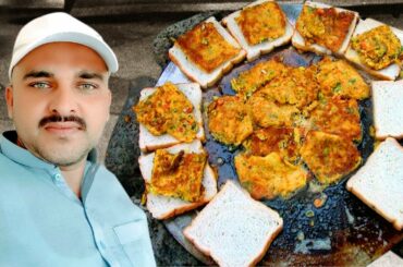 Egg Toast | Egg with Baking Bread | Healthy Breakfast ideas | Village Sandwich Recipe