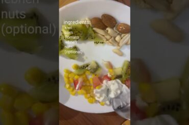 Kiwi Corn Bites Recipe | Small Healthy Snacks