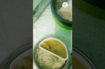 Healthy breakfast recipe# corn flour eddiyappam# chicken curry#shorts