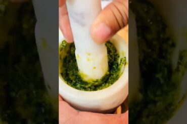 Basil Pesto toast | Make quick healthy recipe from Basil for Breakfast | Basil recipe Indian Style