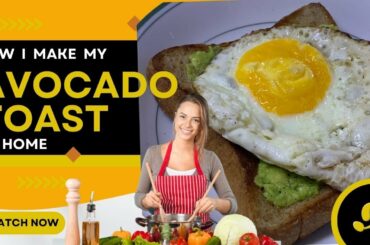 How to make Avocado Toast / Healthy Breakfast Recipe Idea / simple and easy steps and ingredient.