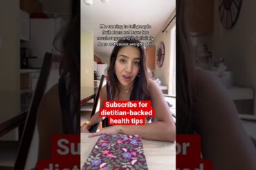 #shorts Subscribe for weight loss tips and healthy recipes! From a Registered Dietitian Nutritionist