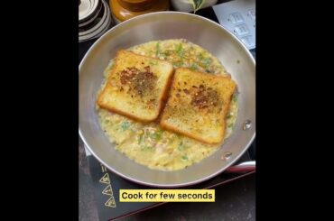 Chesse Bread omlette recipe#shorts #breadomlette #short #youtubeshorts #omelette