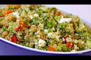 Quinoa Tabouli Salad Recipe | Clean & Delicious
