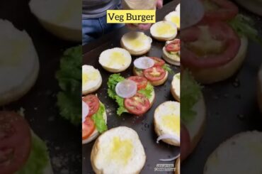 Veg Burger | Burger Recipe | Healthy Snacks | Quick Recipe Ideas #burger #ashortaday #veganfood