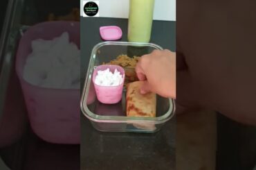 Husband's Lunch box | Kambu Chapathi | Rajma Gravy #shorts