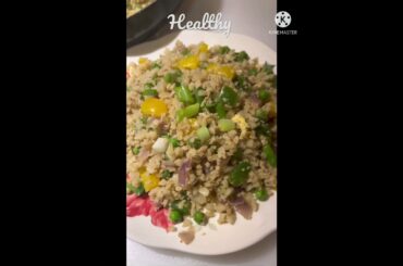 Healthy Low Calorie Food | Cauliflower Rice #lowcarb #lowcaloriefood #healthyfood #cauliflowerrice