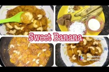 Easy Sweet Banana evening snack /Healthy snack recipe