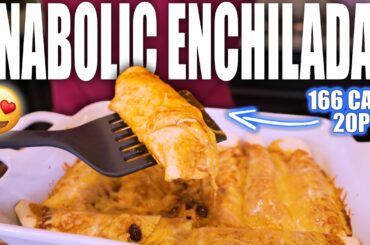 THESE EASY MEAL PREP ENCHILADAS WILL CHANGE YOUR LIFE! | High Protein & Low Calorie Recipe