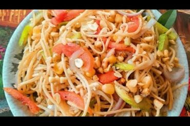 Weight Loss Noodles Salad Recipe in TELUGU|Healthy Salad Recipe