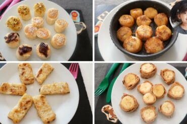 Instant Healthy Banana Snacks for kids | 2 Minutes Quick Snack recipes | Baby Snack ideas