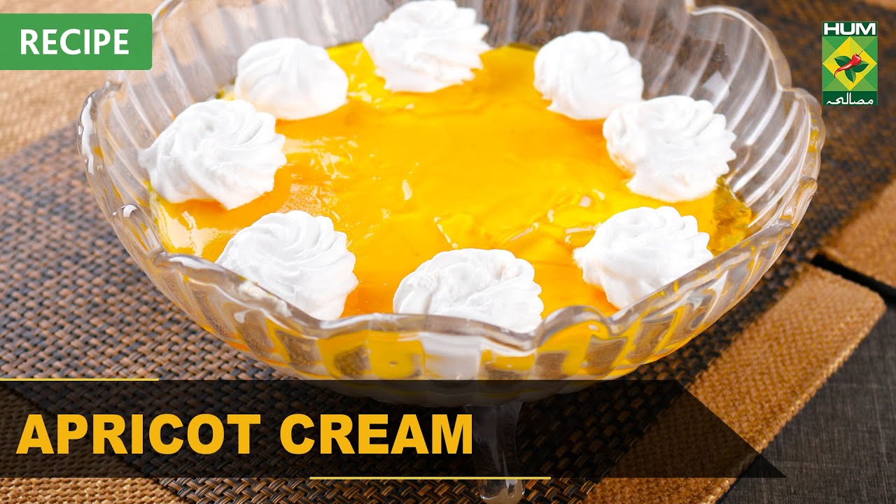 Apricot Cream Recipe | Quick & Healthy Recipes | Masala TV Apricot Cream Recipe | Quick & Healthy Recipes | Masala TV