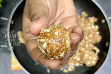 Just with few Ingredients make this healthy Snack Recipe  No Sugar No Jaggery Healthy Ladoo Recipe