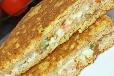 Healthy Sandwich Recipe By Aaradhya || Shorts Video