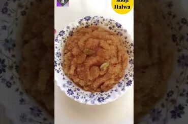 Low Calorie Healthy Sooji Halwa Recipe #shorts